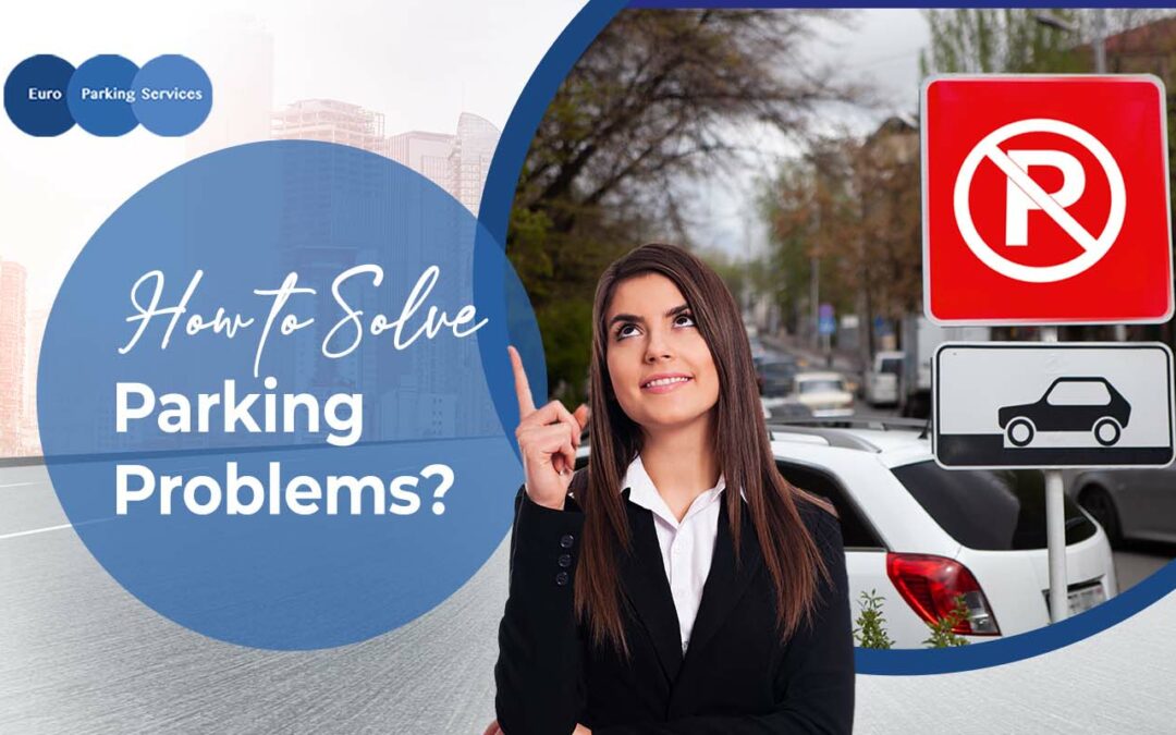 A girl thinking about how to solve parking problems?