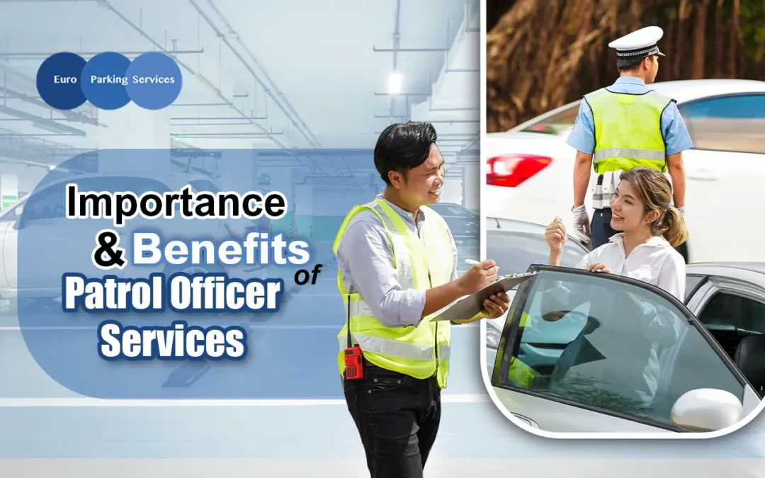 Patrol officer issuing PCNs