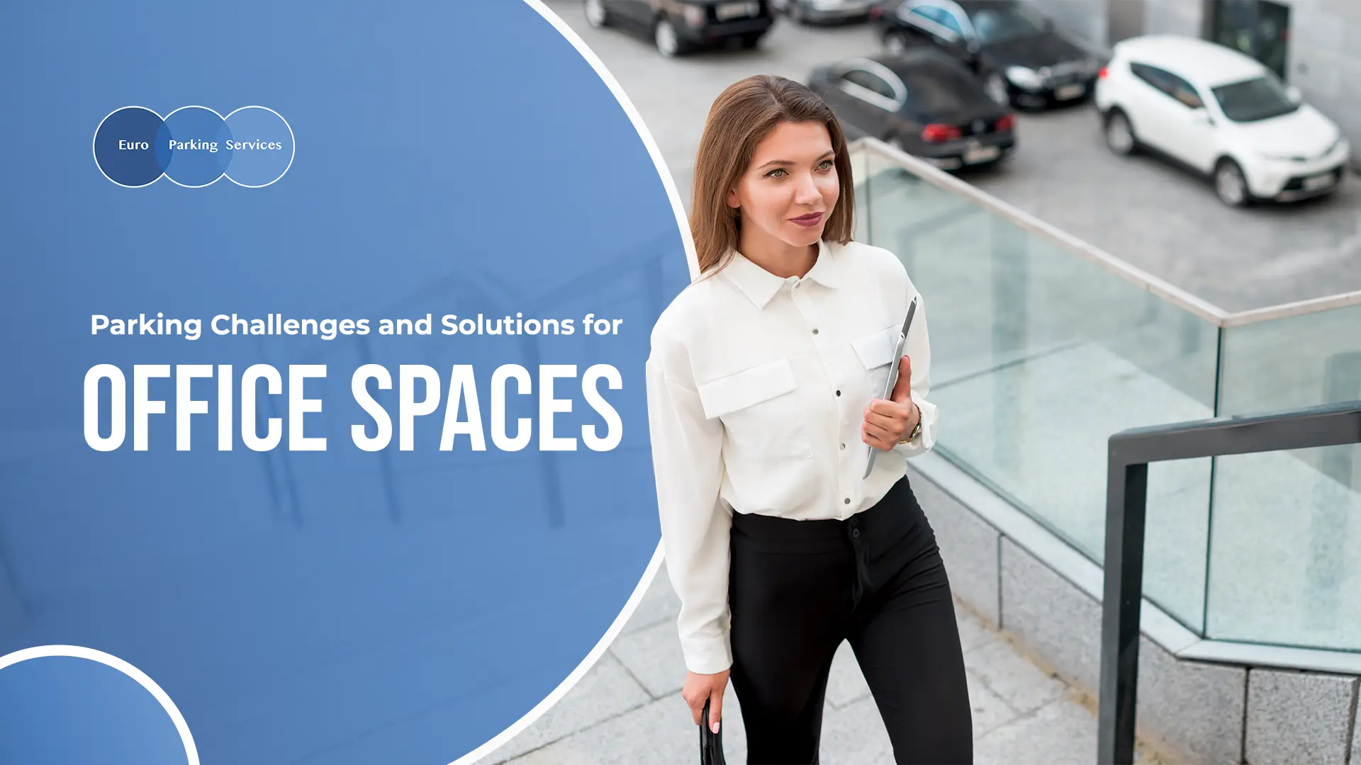 employee at office space
